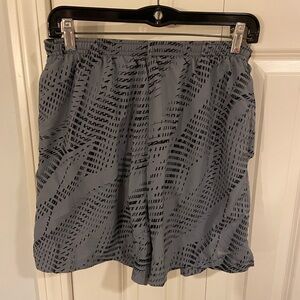 Nike Black & Gray Dri-FIT Shorts